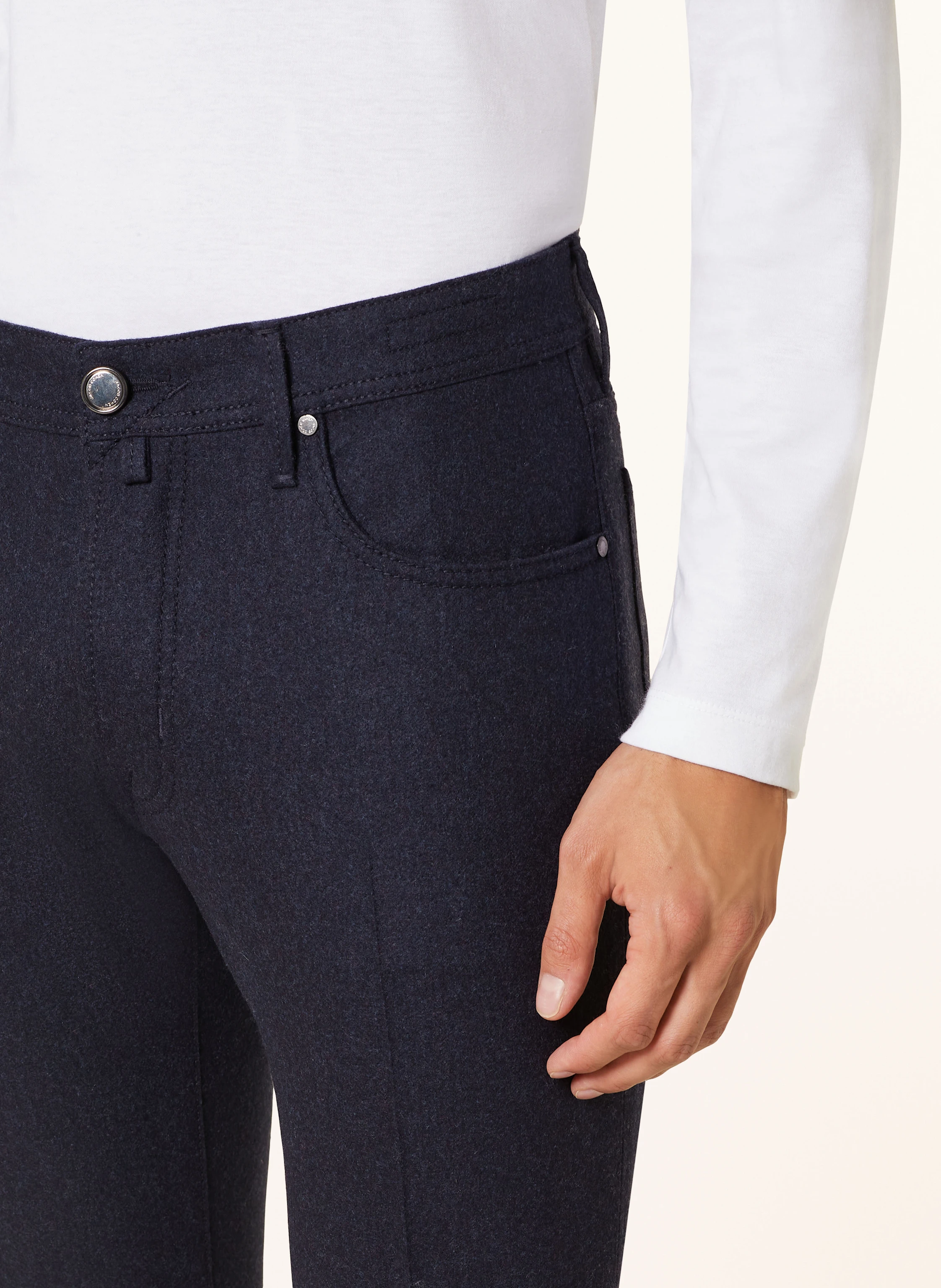 JACOB COHEN Flanellhose Slim Fit