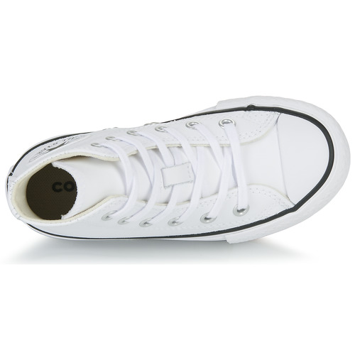 Converse - Chuck Taylor All Star Eva Lift Leather Foundation Hi - Blanc