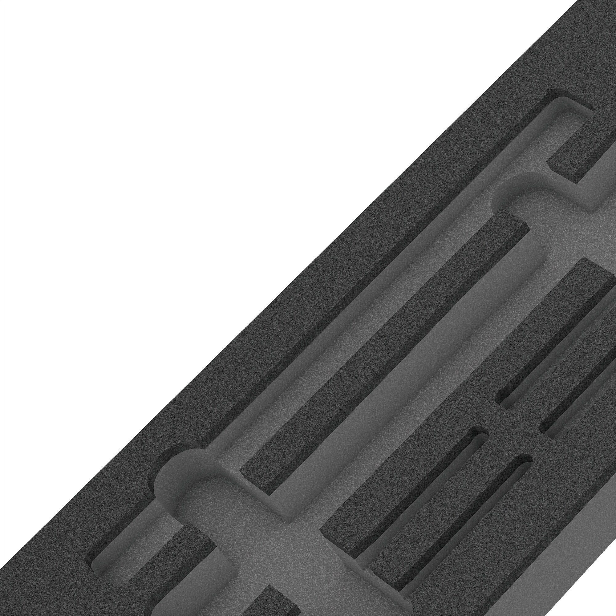 Wera Einlage 9882 Schaumstoffeinlage für Hammer Set 1, leer