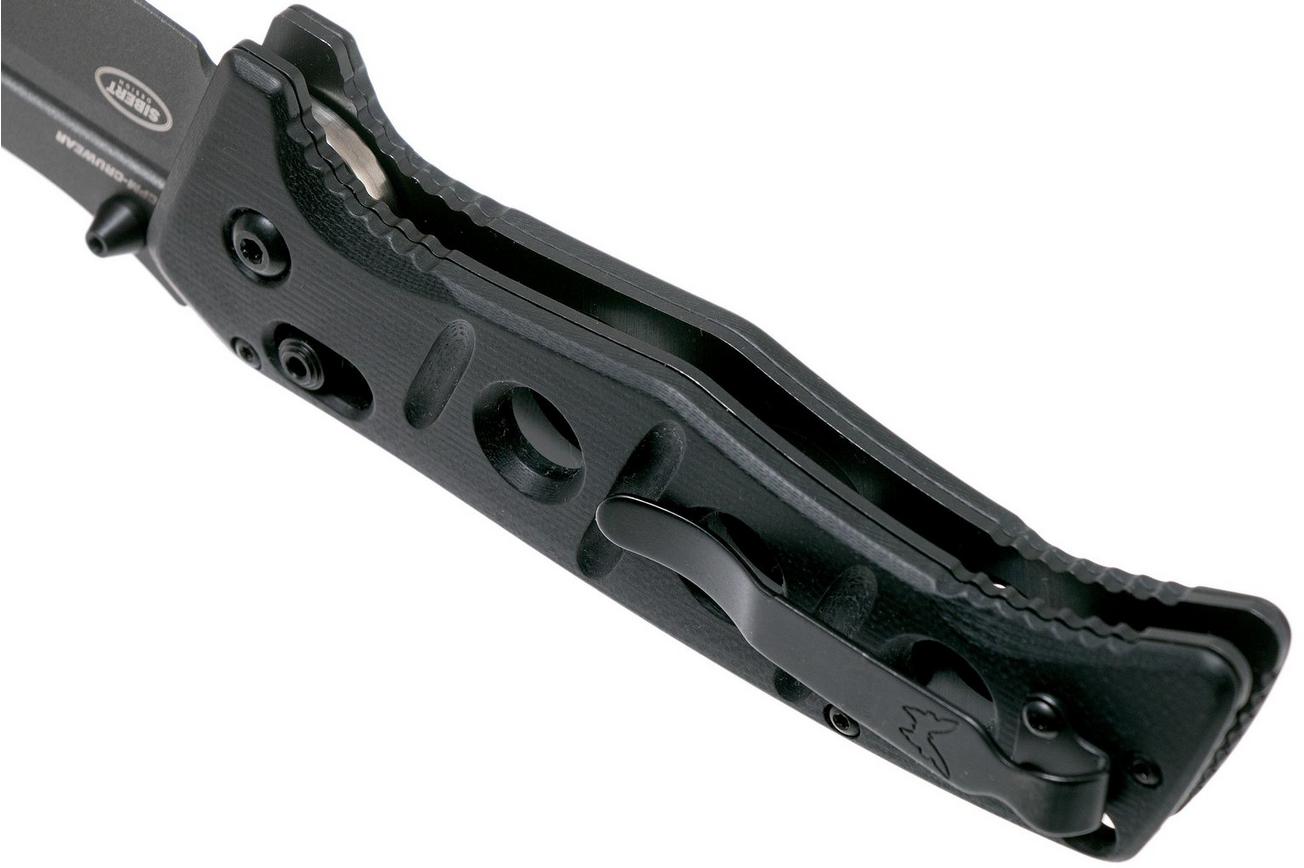 Benchmade 275GY-1 Sibert Adamas Black G10, Tungsten Grey zakmes, Shane Sibert design