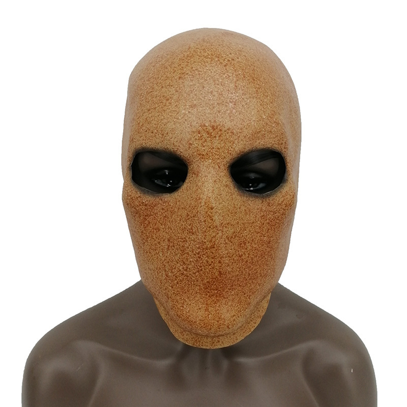 Latex Maske Fasnachts Gesichtsmaske Kostüm Zubehör Motto Party Accessoire Halloween Foto Requisite - Silent Stalker