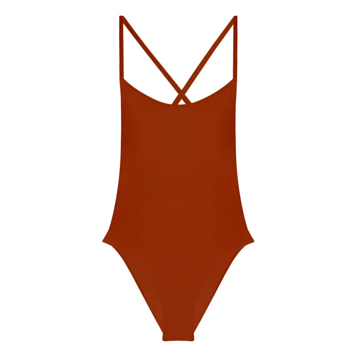 Lido Maillot 1 Pièce Uno | Terracotta