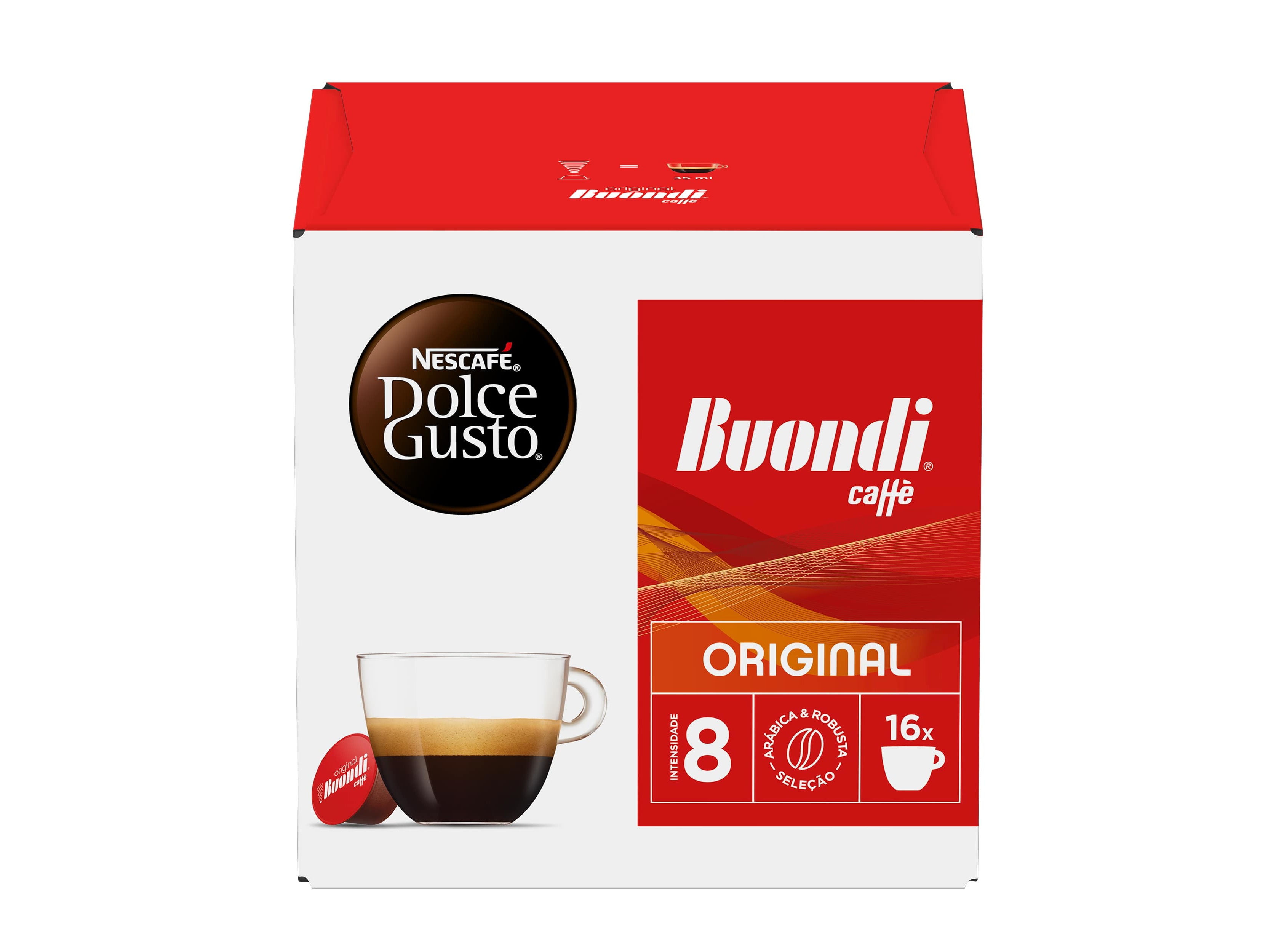 CÁPSULAS DOLCE GUSTO BUONDI 16 UN