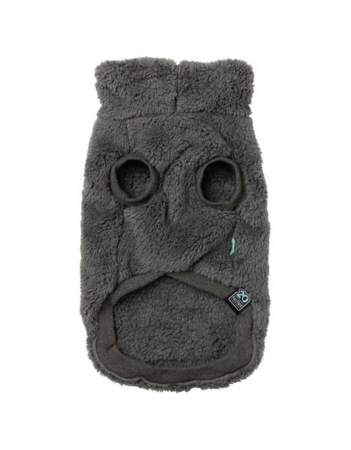 Fuzzyard Turtle Teddy Sweater Donkergrijs - Hondenkleding