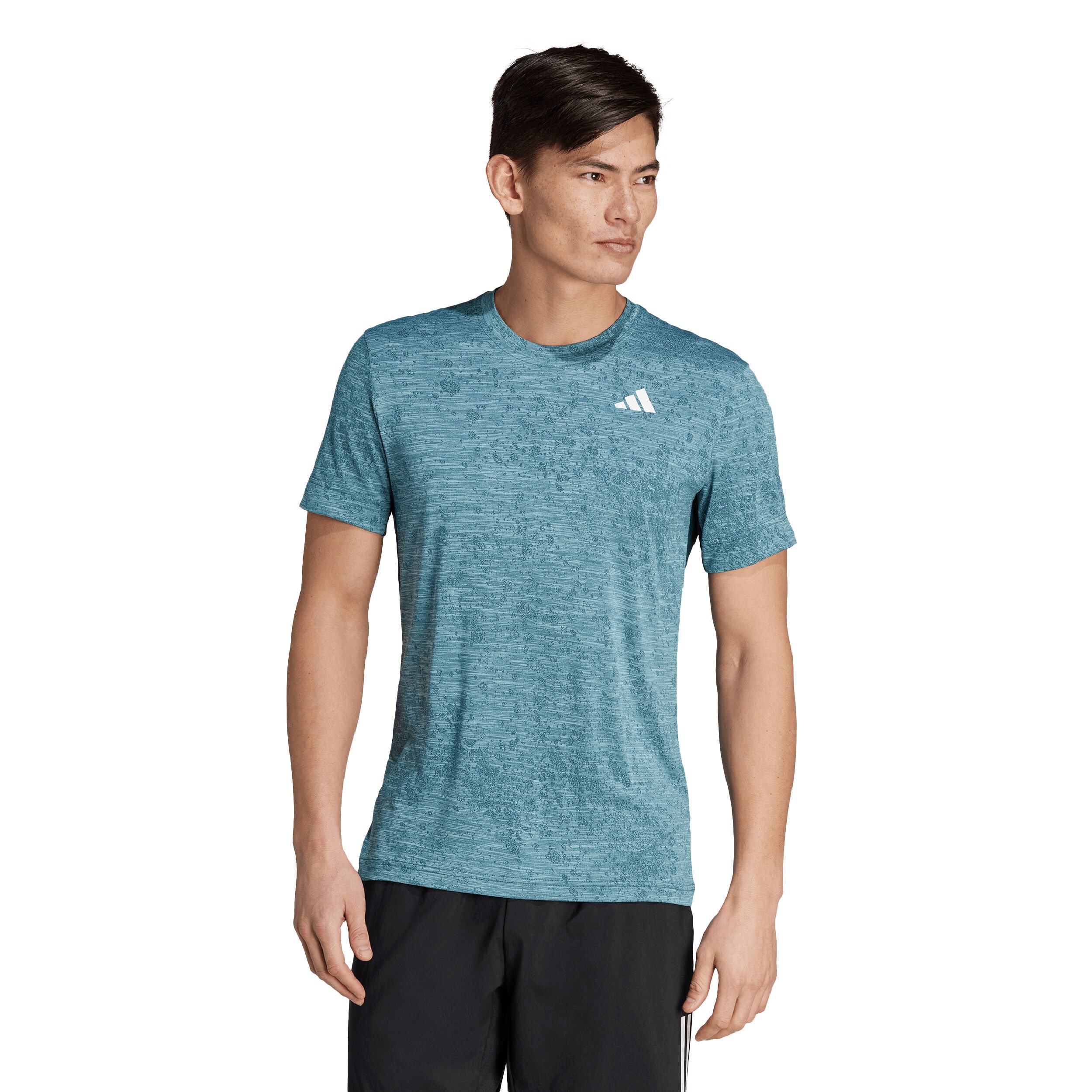adidas Freelift T-shirt Hommes - Bleu Petrol
