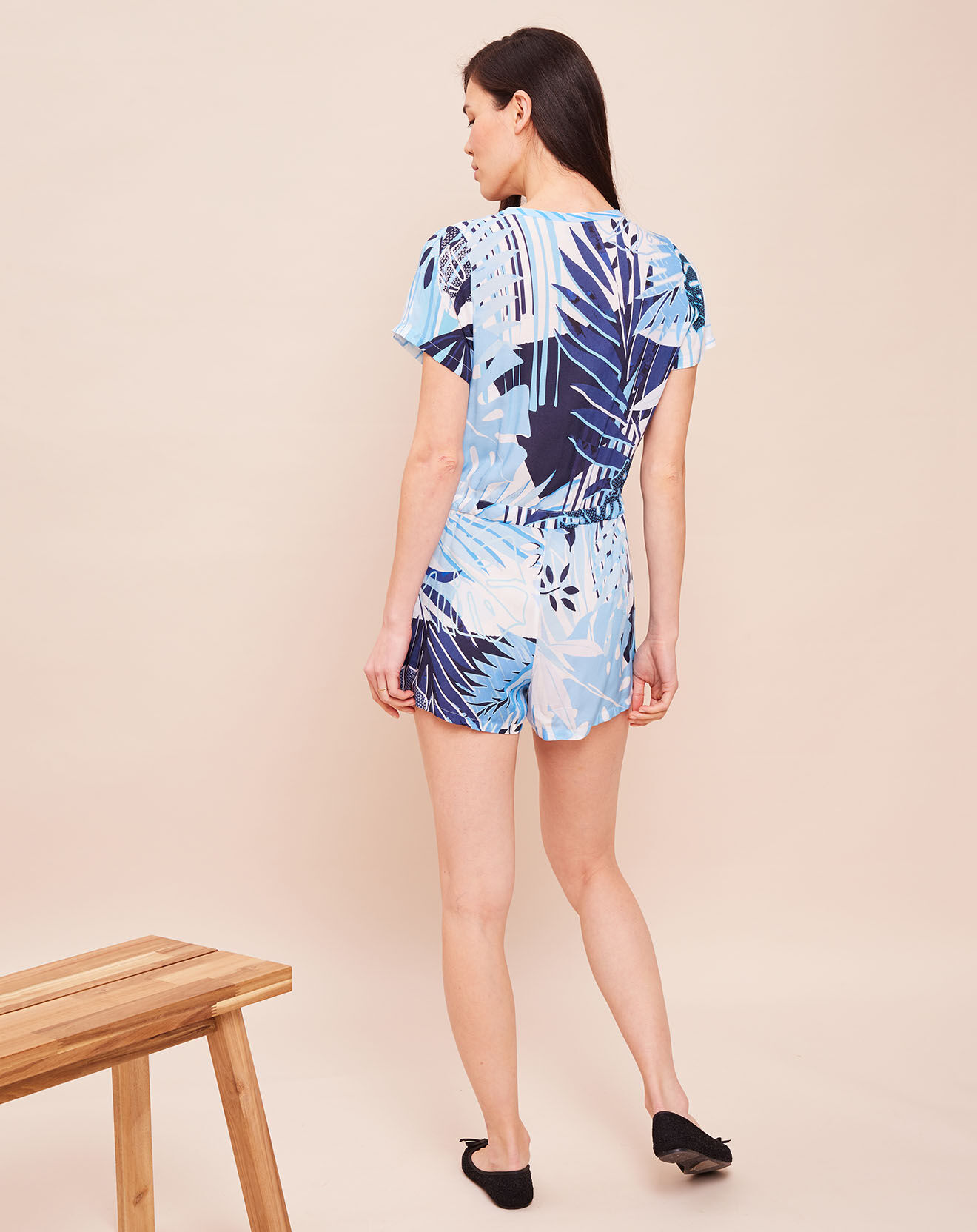 Le Chat Combishort Paradise bleue