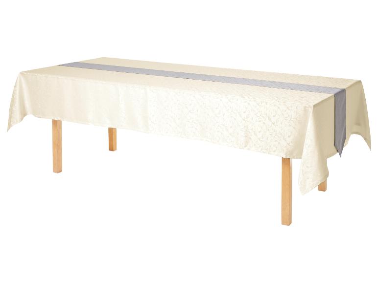 Set van 2 jacquard tafelkleden