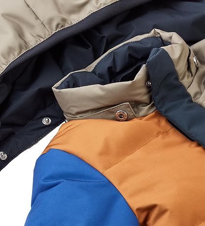 Liewood Dunjakke - Paloma - Vendbar - Colour Block/Surf Blue Mix