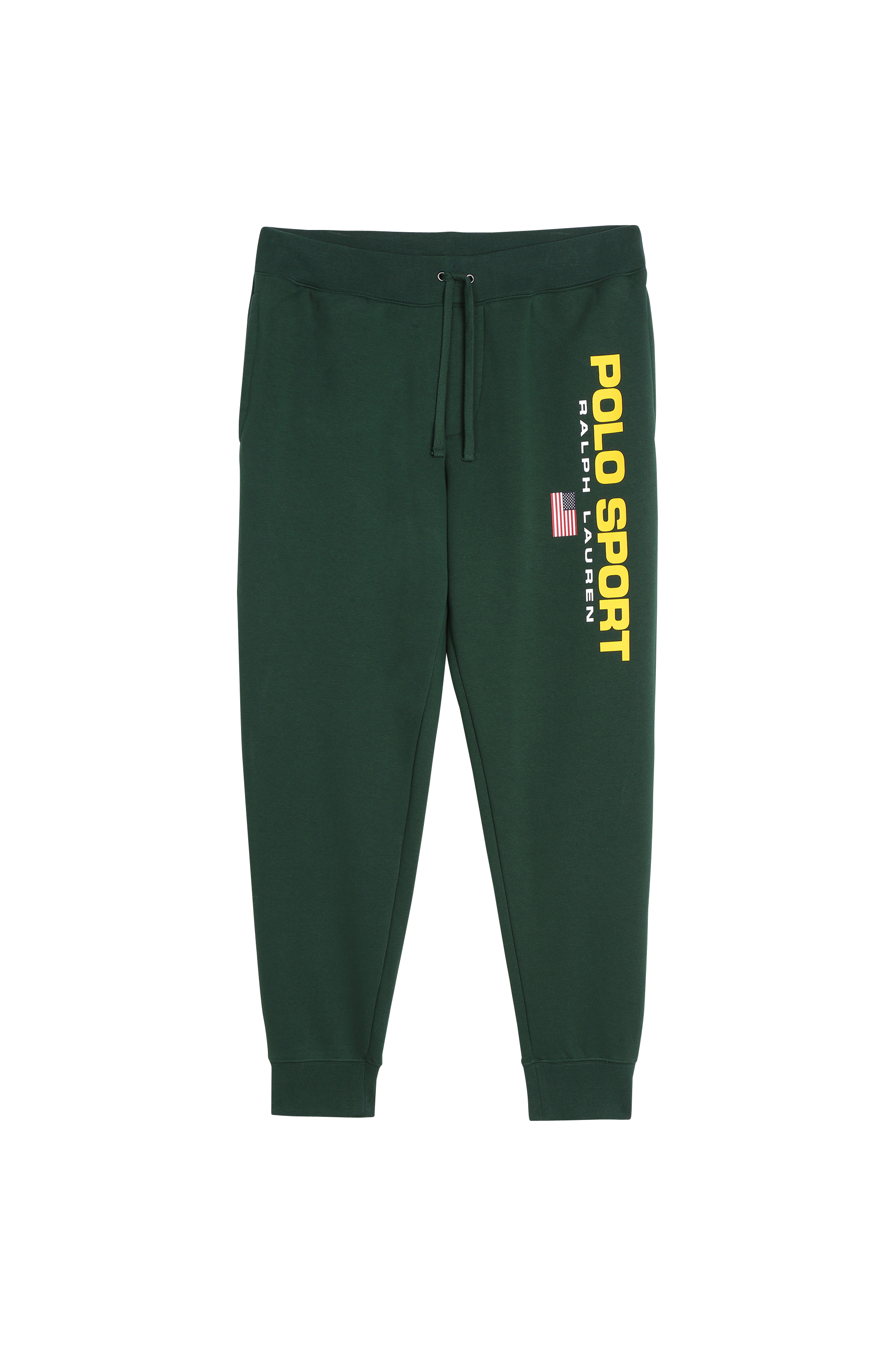 POLO RALPH LAUREN Jogging en coton mélangé Vert