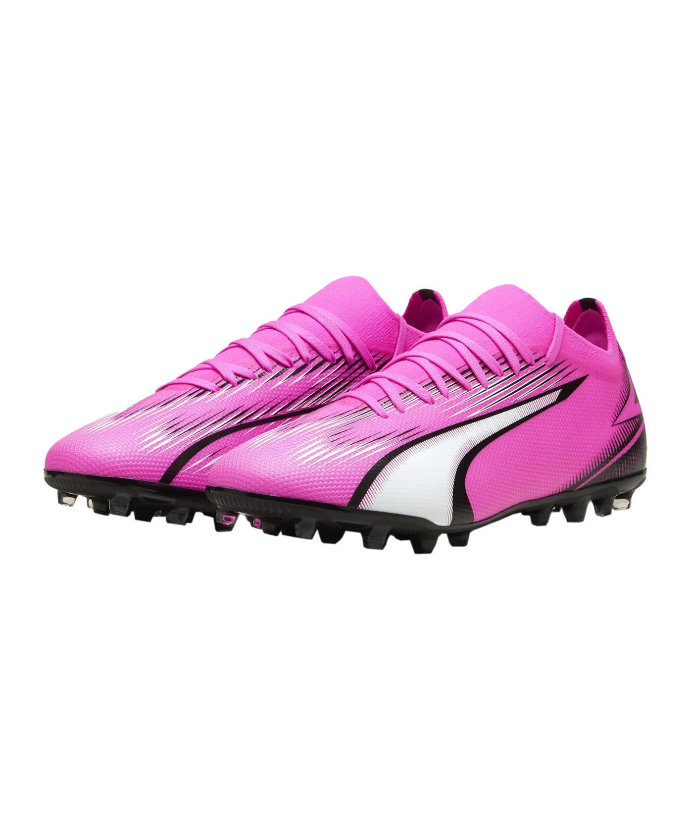 PUMA ULTRA Match MG Phenomenal Pink Weiss Schwarz F01