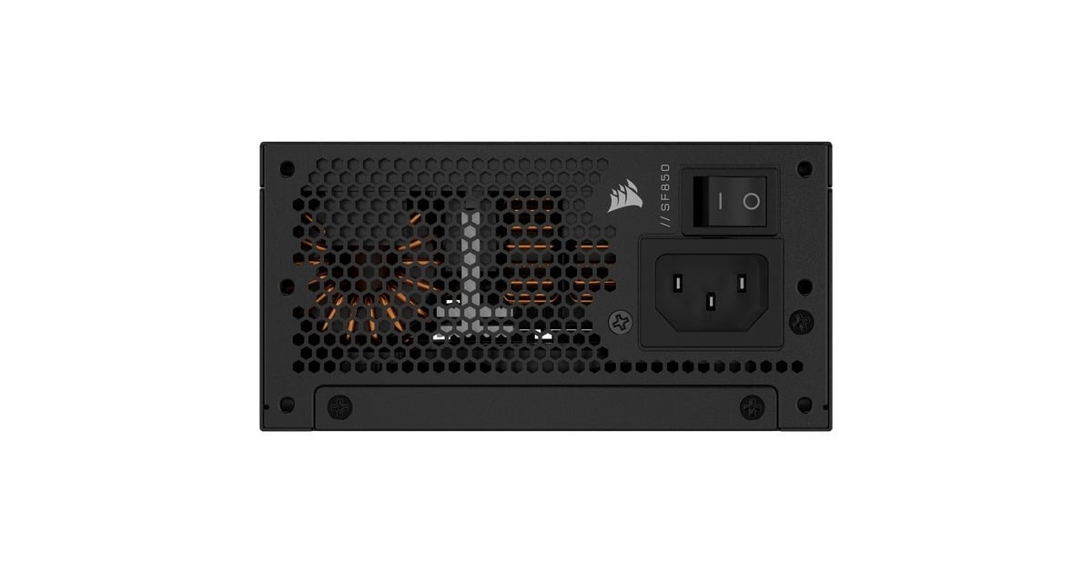 CorsairSF850 modulaire 850 watt voeding   (Zwart, 1x 12V-2x6, 2x PCIe)
