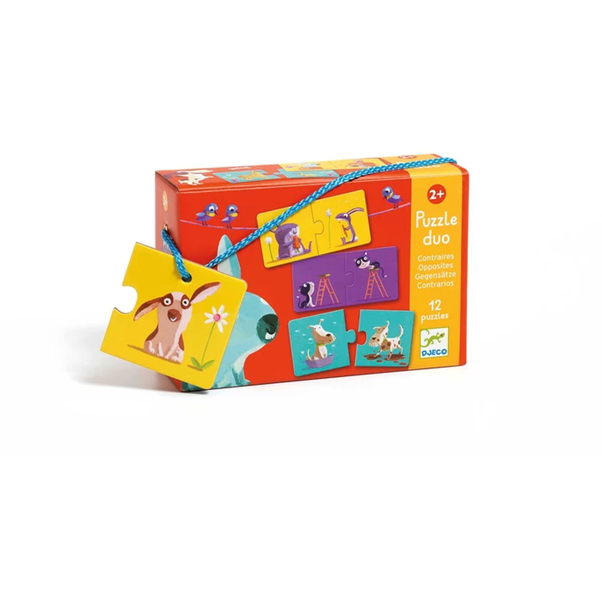 DjecoDjeco   Puzzle Duo Gegensätze