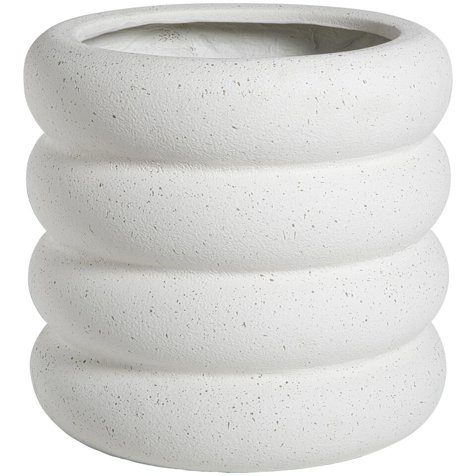 Bloempot Servas Off-White - ⌀37 cm