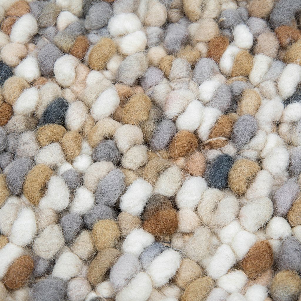 Vloerkleed Natural 129801 Pebble  | Brink & Campman