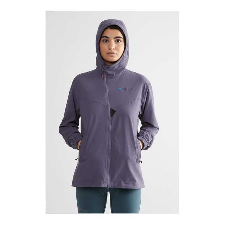 Klättermusen Bestla Zip Hood Jacket W's Purple Stone