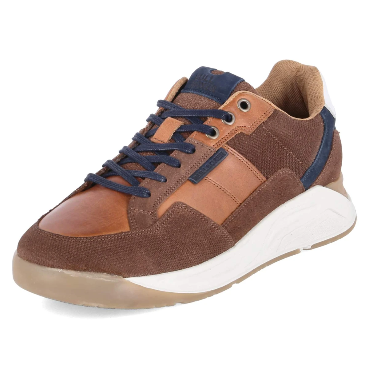 BullboxerLow Sneaker - Cognac-Navy