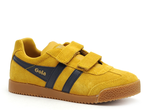 Gola basses enfant harrier strap cka192 jaune