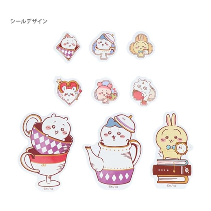 Sun-Star Stationery - Chiikawa Piece Seal Stickerset (Wonderland)