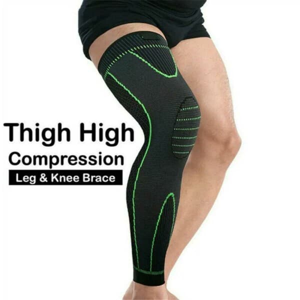 Kompresjonshylse for Kne - Knestøtte/Knebeskyttelse med Compression XL