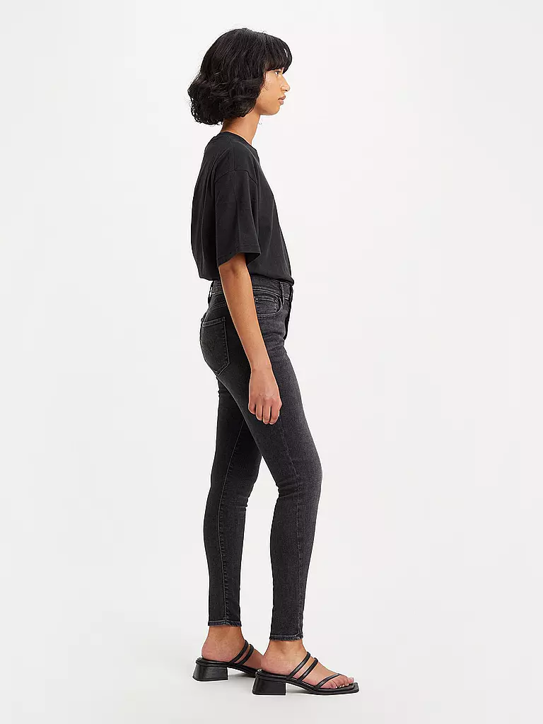 LEVI'S® Highwiast Jeans 720 HIRISE SUPER SKINNY schwarz
