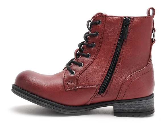 Mustang boots bottine enfant 5026623 rouge