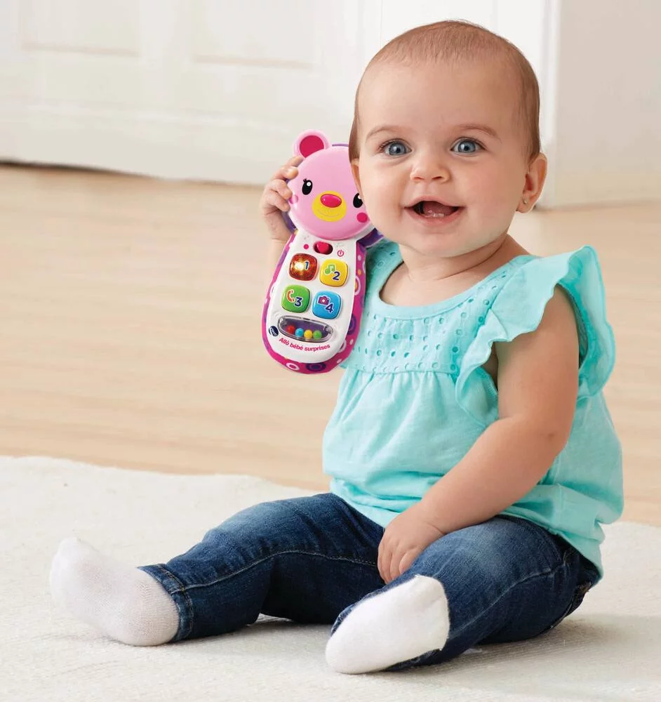 VTECH BABY - ALLO BEBE SURPRISES ROSE