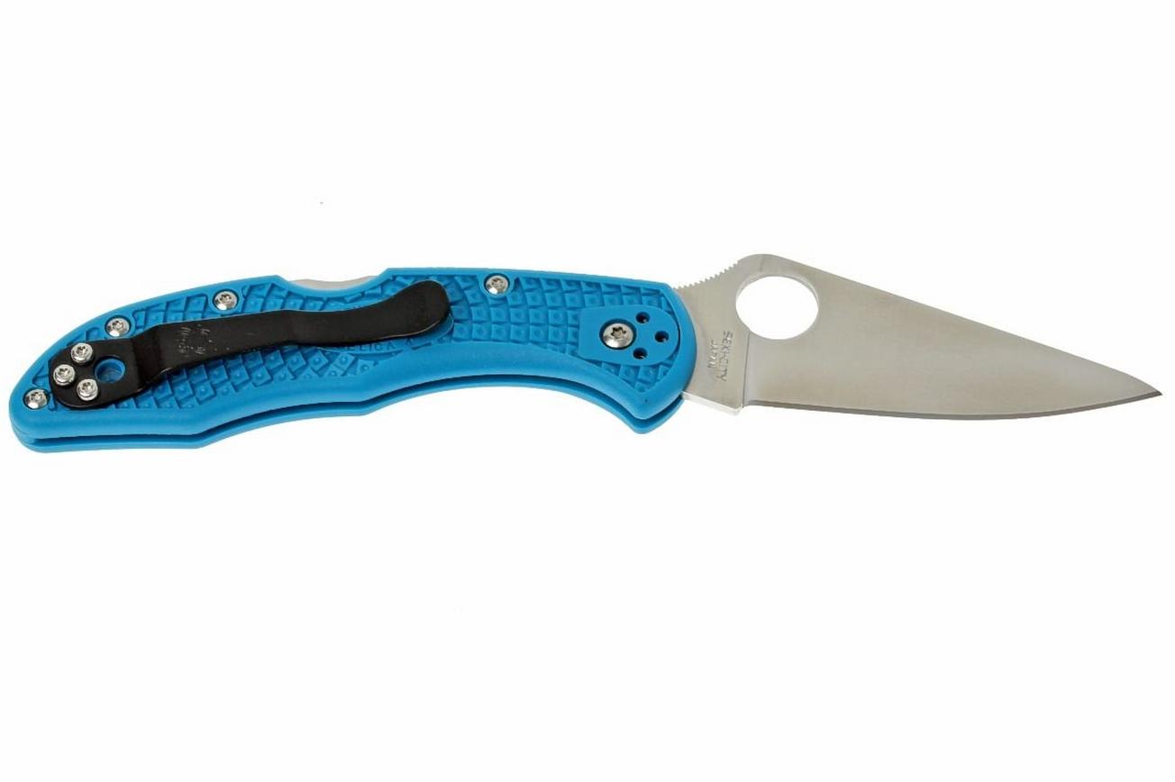 Spyderco Delica 4 Blue C11FPBL zakmes