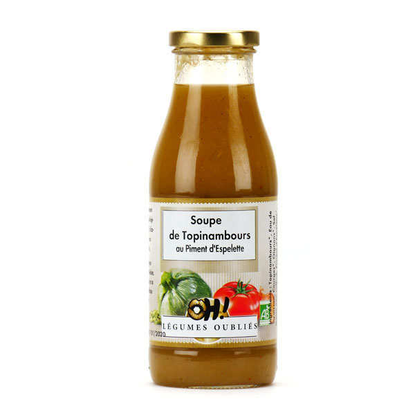 Soupe de topinambours bio