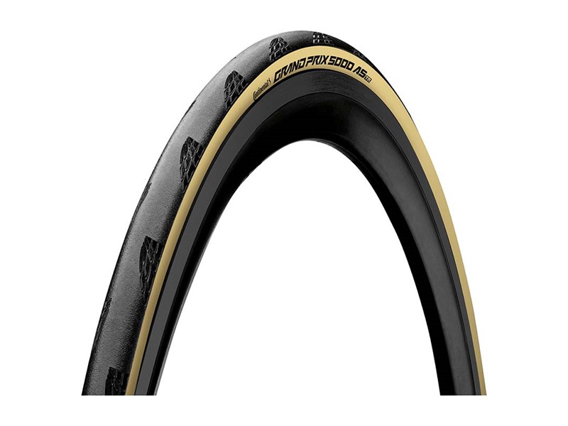 Continental Grand Prix 5000 AllSeason TR Landevejsdæk 700 x 25c (25-622) med lyse dæksider
