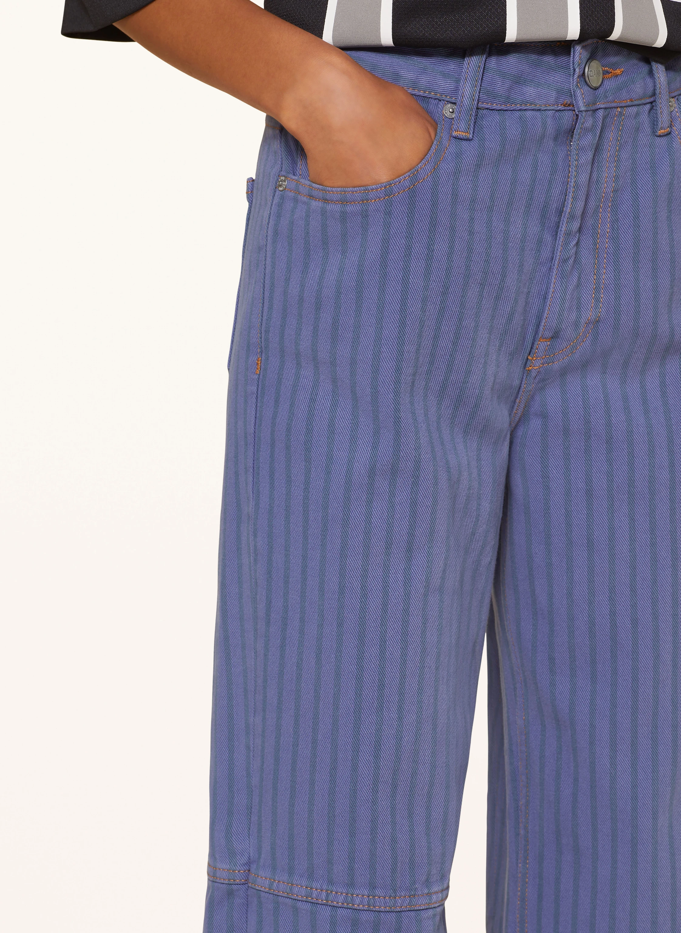 GANNI Straight Jeans