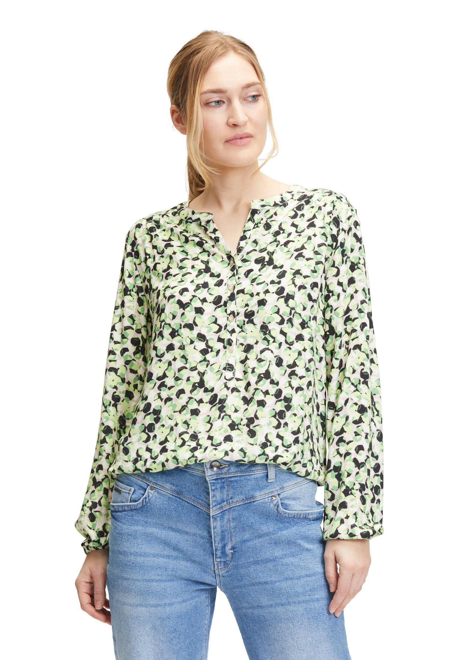 Betty & Co| Damen Schlupfbluse mit Print