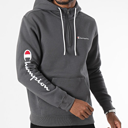 Sweat Capuche 219211 Gris Anthracite