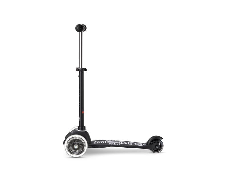 Micro Mobility Kickboard Mini Micro Deluxe Eco Schwarz Kids Scooter aus recycelten Fischernetzen