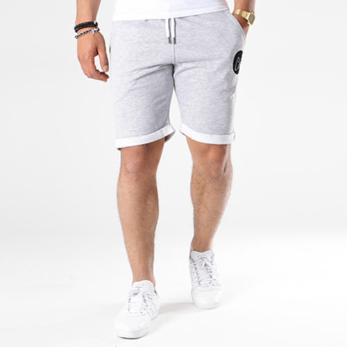 Short Jogging Chill Gris Chiné