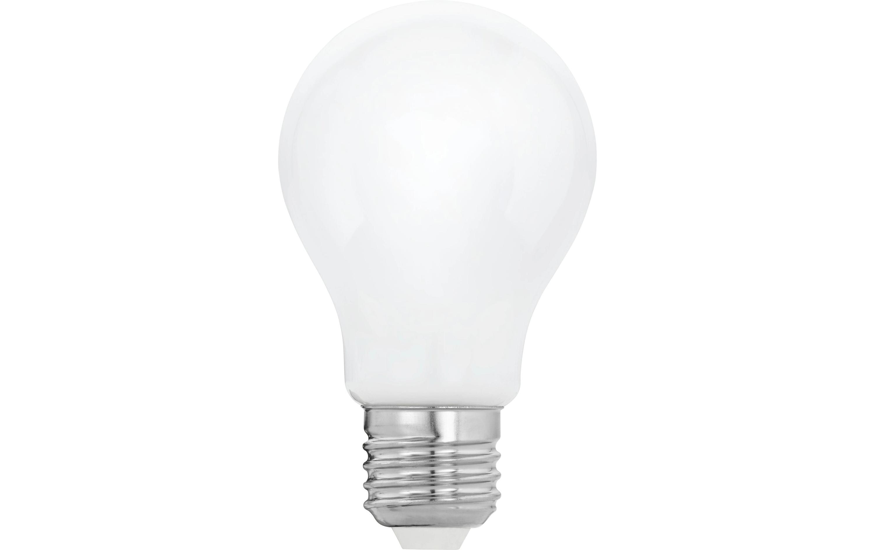 Lampe 9 W E27 WarmweissLED-Leuchtmittel mit weissem Glas