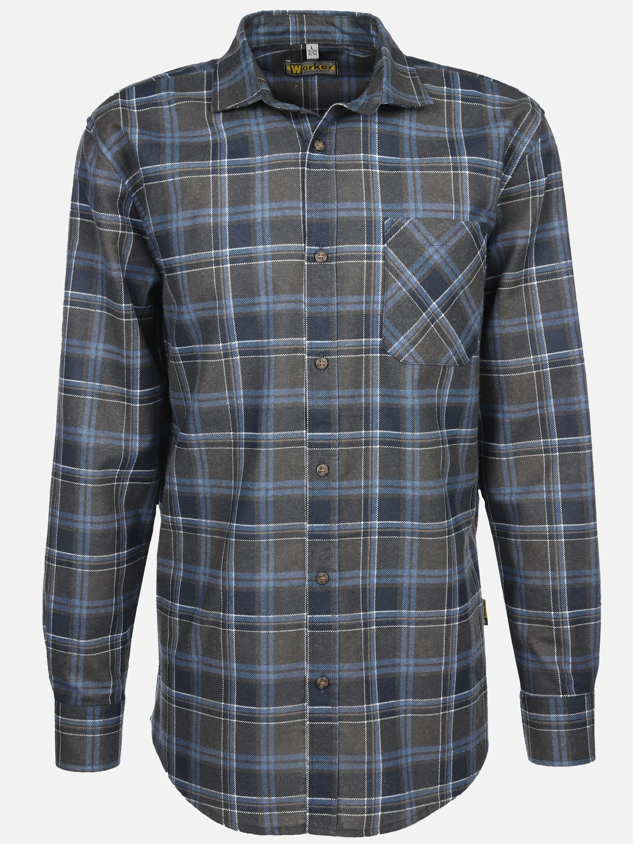 Herren Flanellhemd