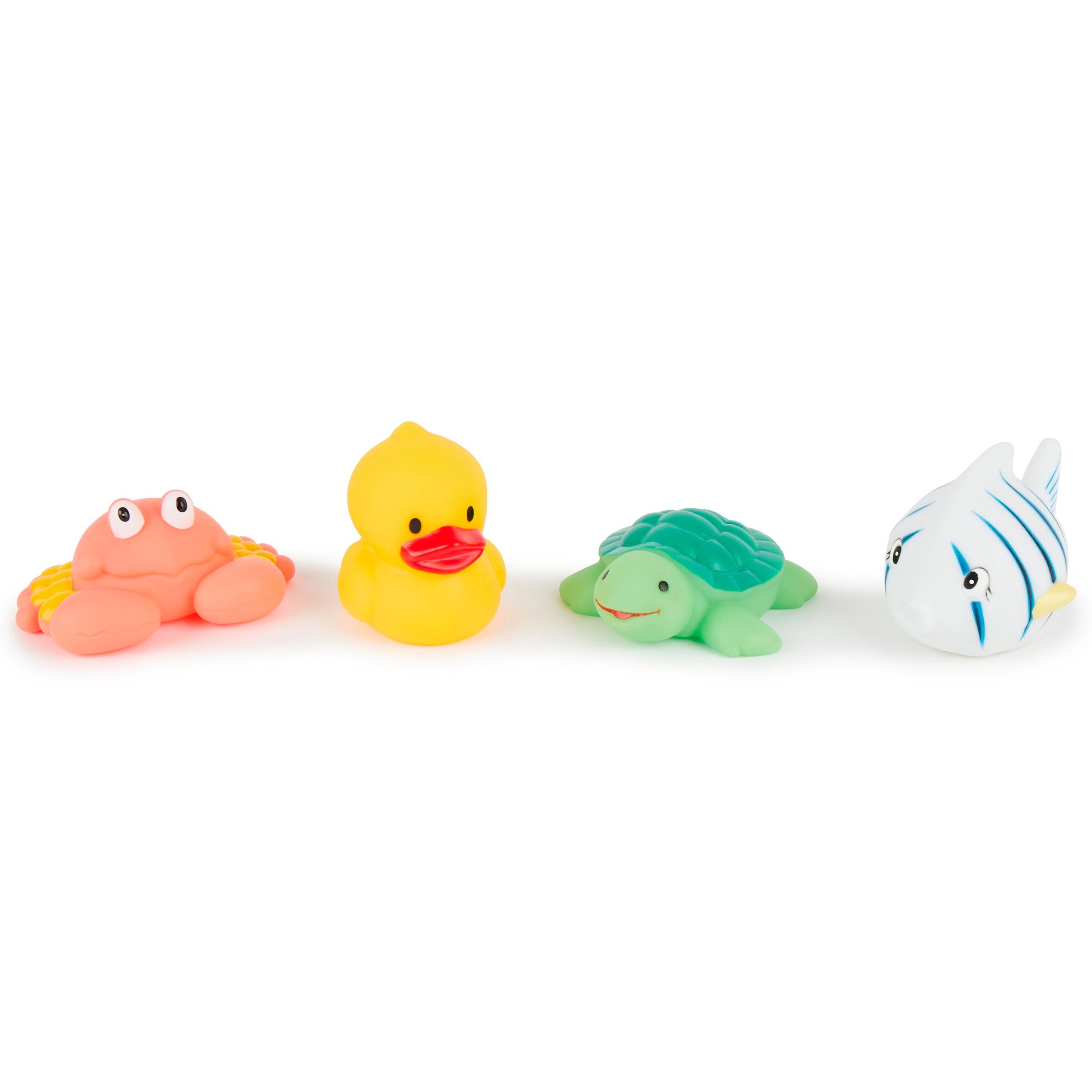 Bieco Badespielzeug Baby 4er Set - ab 12 Monate Mehrfarbig