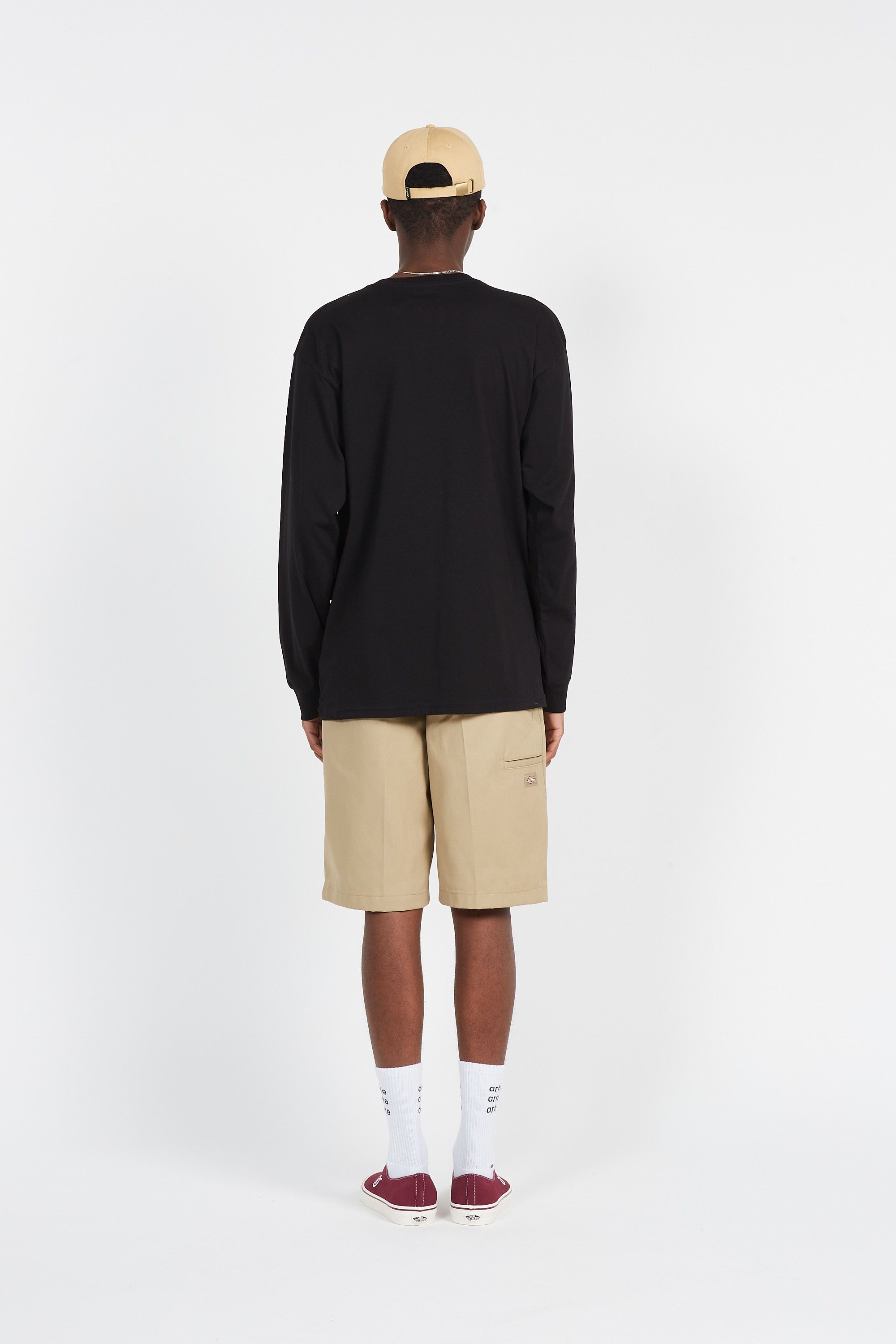 VANS T-shirt SIDESTRIPE BLOCK Noir