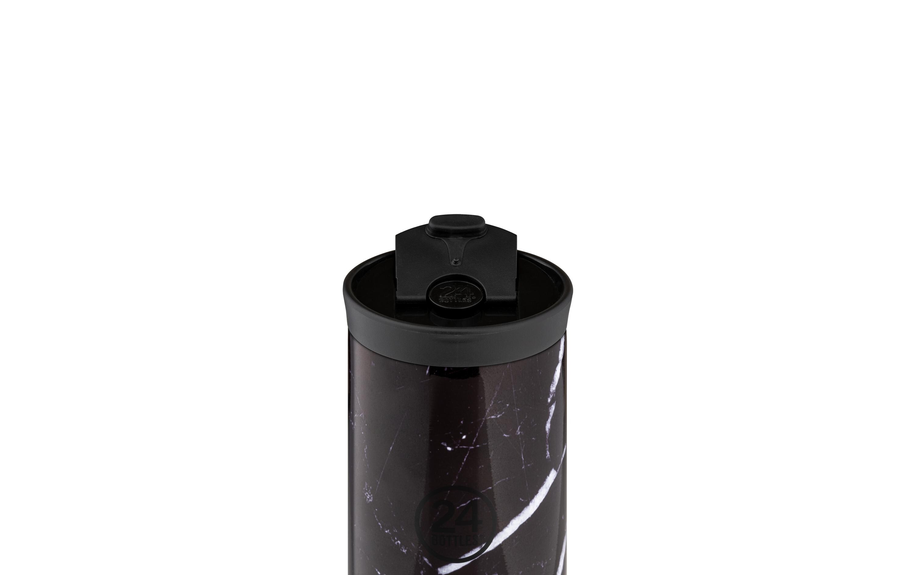 Thermobecher Travel Tumbler 350 ml, Black MarbleThermotasse mit doppelwandiger Edelstahlisolation