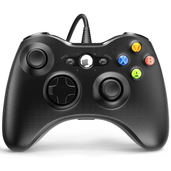 Gamepad Joystick Spillkontroller til Xbox 360 PC Windows