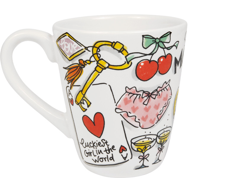 Beker 0.35L Valentijn Madame