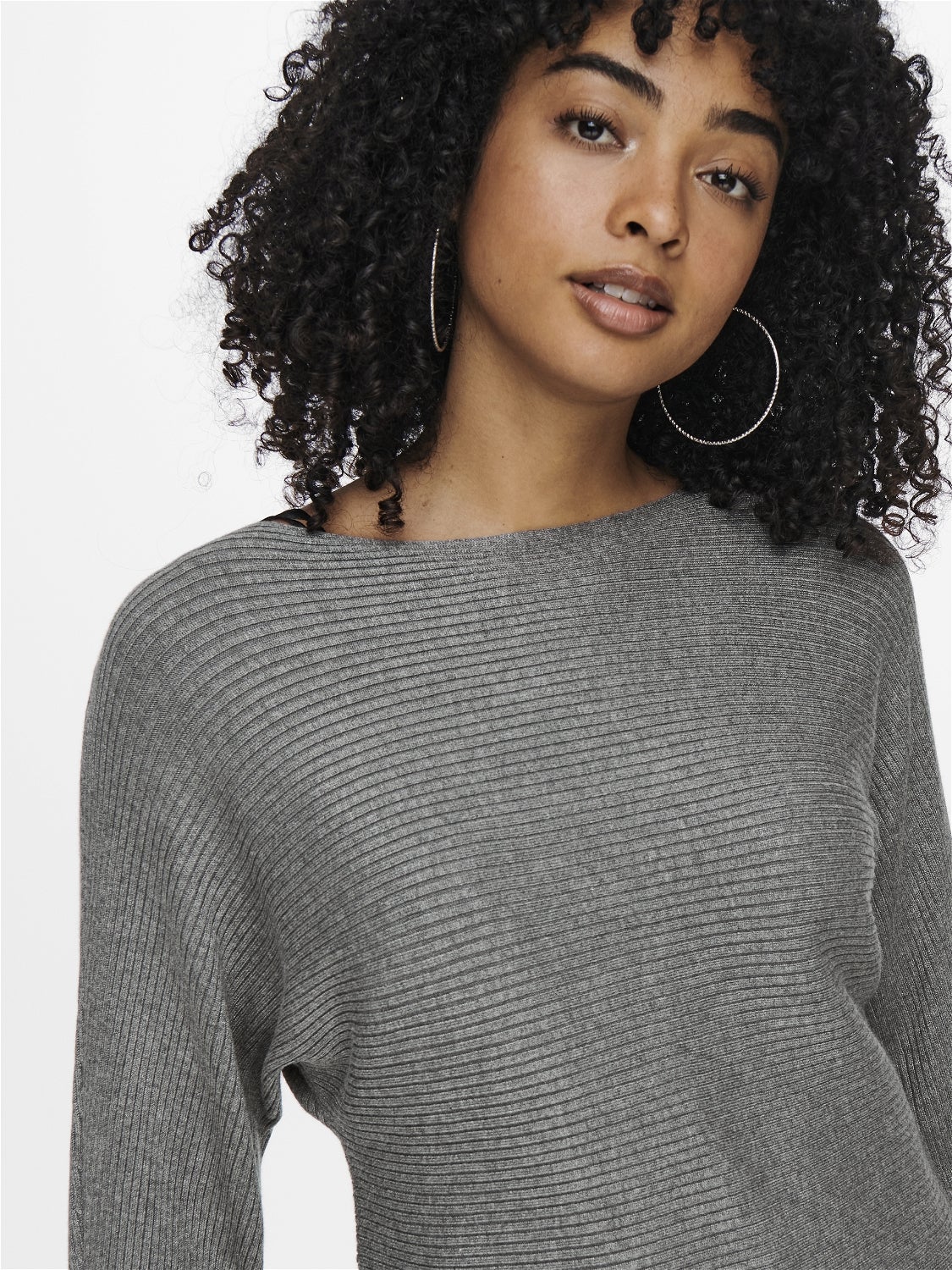 ONLADALINE Strickpullover Medium Grey Melange