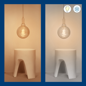WiZ Connected LED giant globe E27 25W filament gold koel tot warmwit licht dimbaar