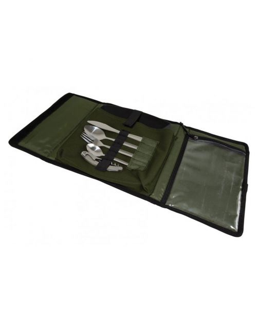 Aqua Products Compact Food Set Black Series - Kookgerei - 27x27x4 cm