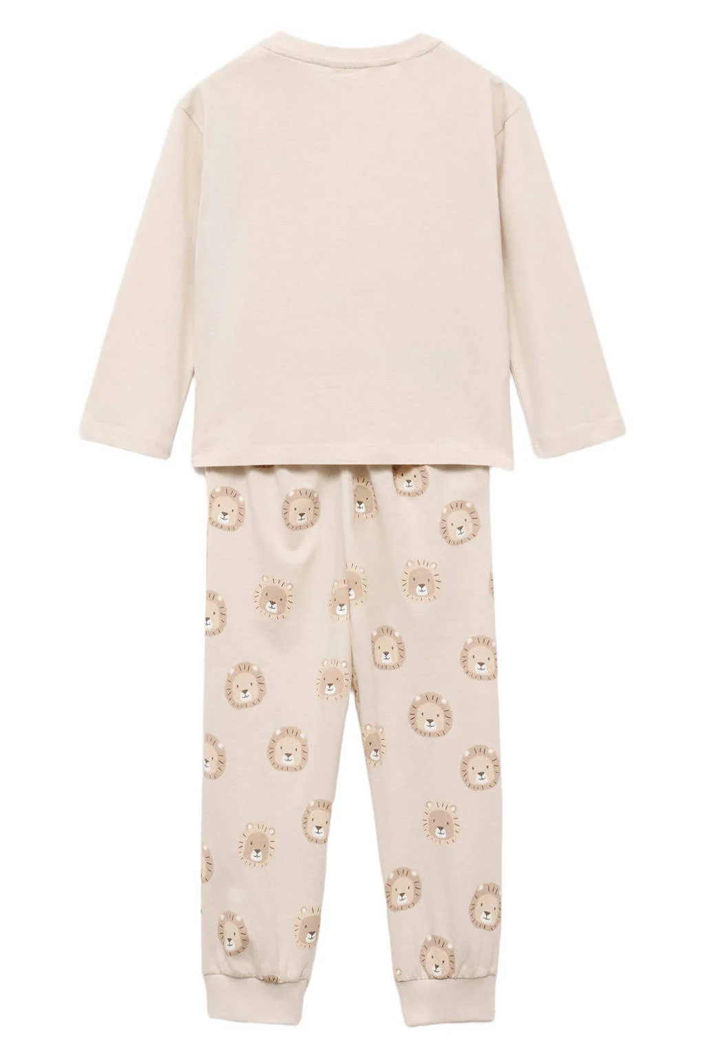 Mango Kids pyjama lichtbruin