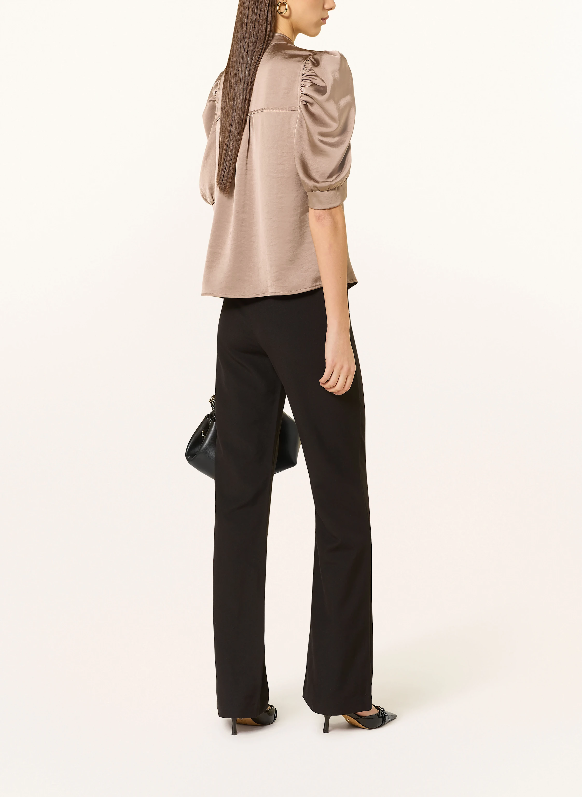 NEO NOIR Blusenshirt ROELLA aus Satin