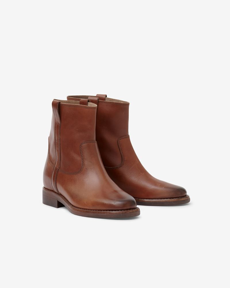 BOTTINES EN CUIR SUSEE