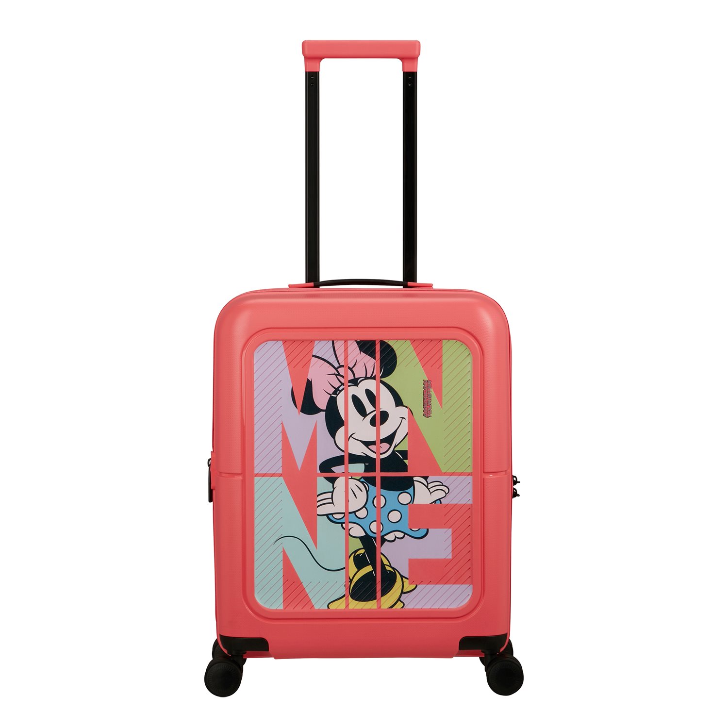 American Tourister Dashpop Disney Spinner 55/20 Exp TSA minnie pop letters
