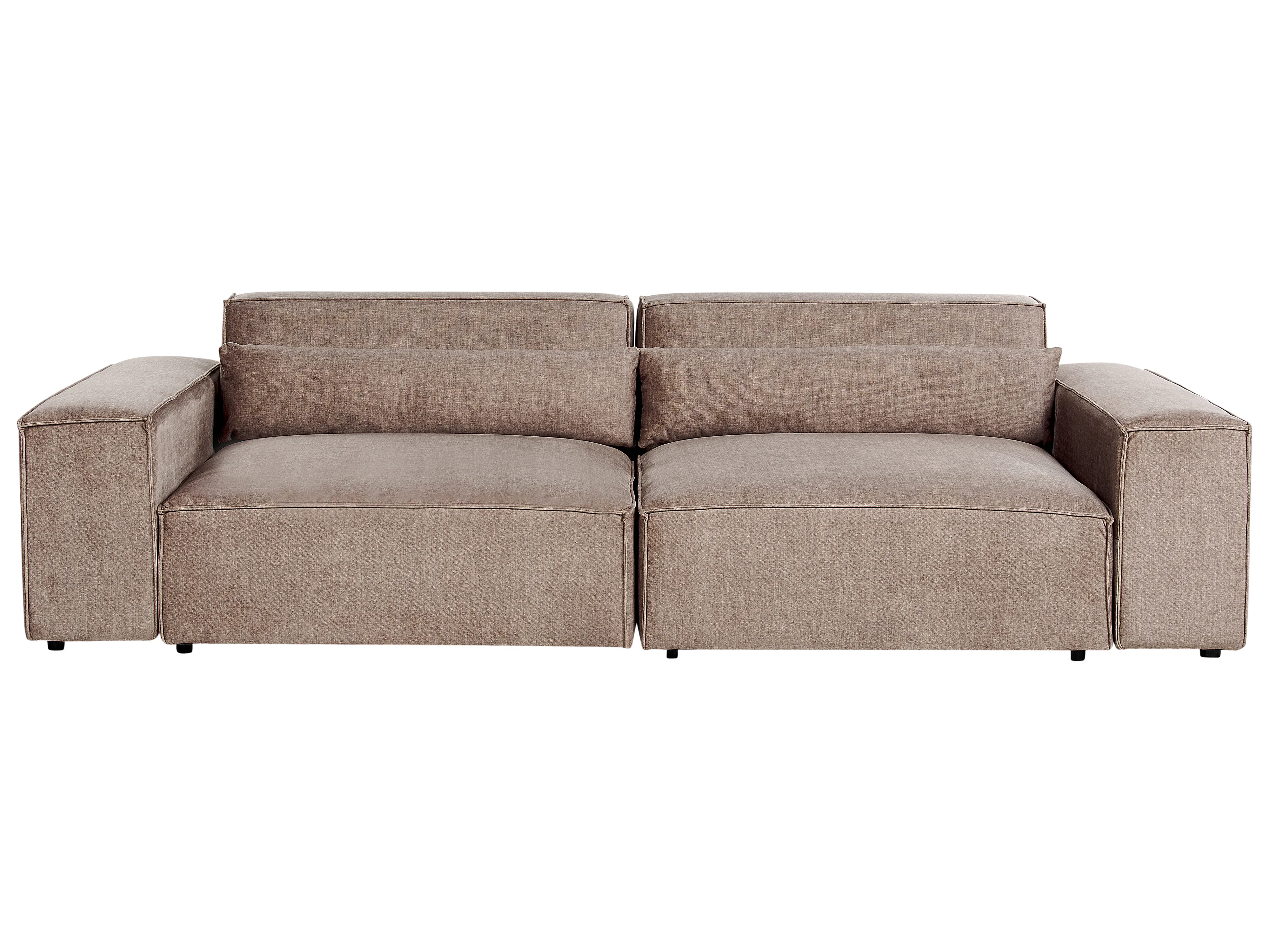 Modulaire bank 2-zits HELLNAR Stof Lichtbruin
