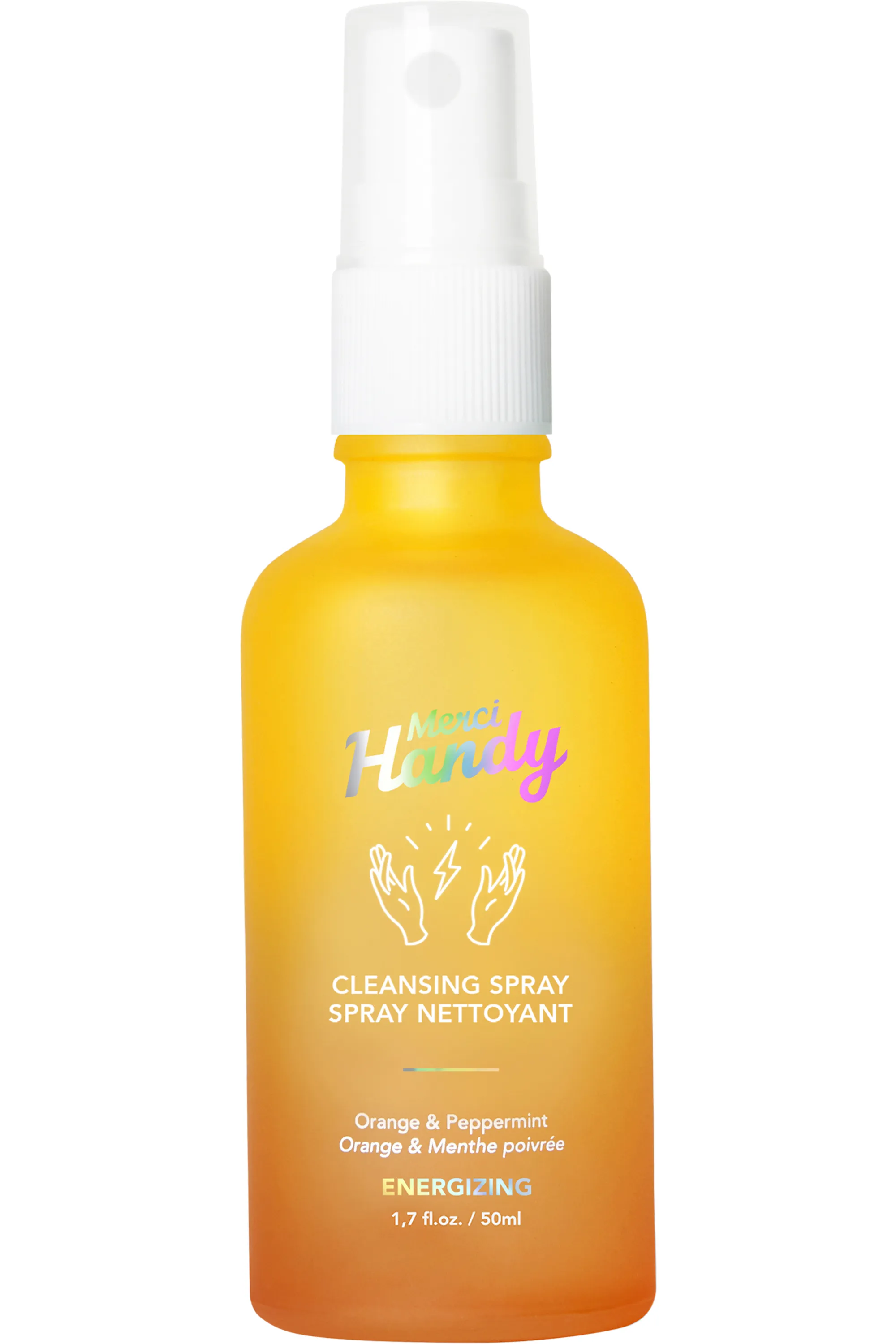 Merci Handy Spray nettoyant mains énergisant-50 ml